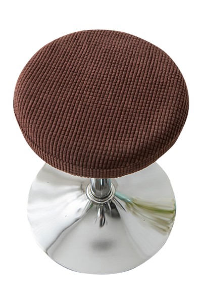 Manufacture of chair covers for round stools Design of solid color chair covers for beauty salons Specialty shop for elastic chair covers 27-35 36-45 SKSC019 45 degree